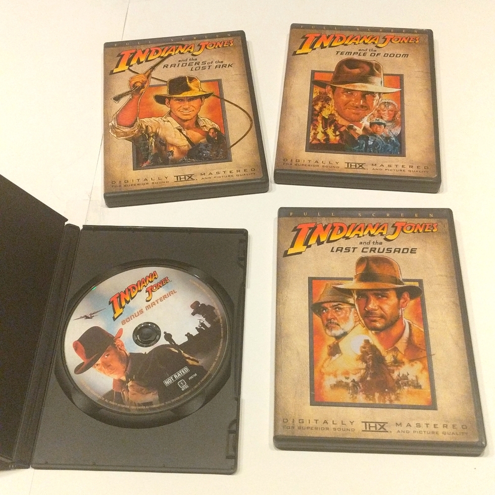 Indiana Jones The Complete DVD Movie Collection
